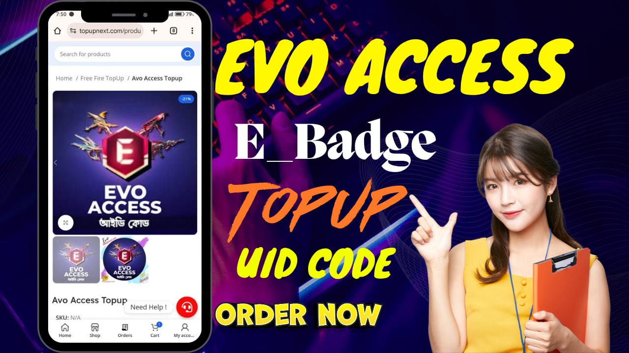 How to get e badge evo access event